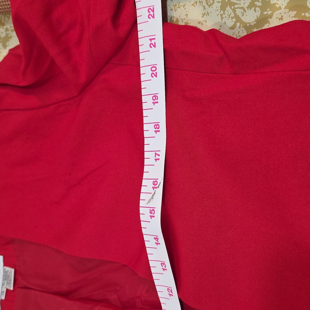 Claus Vibrant Red Women's Blazer - Picture 6 of 6